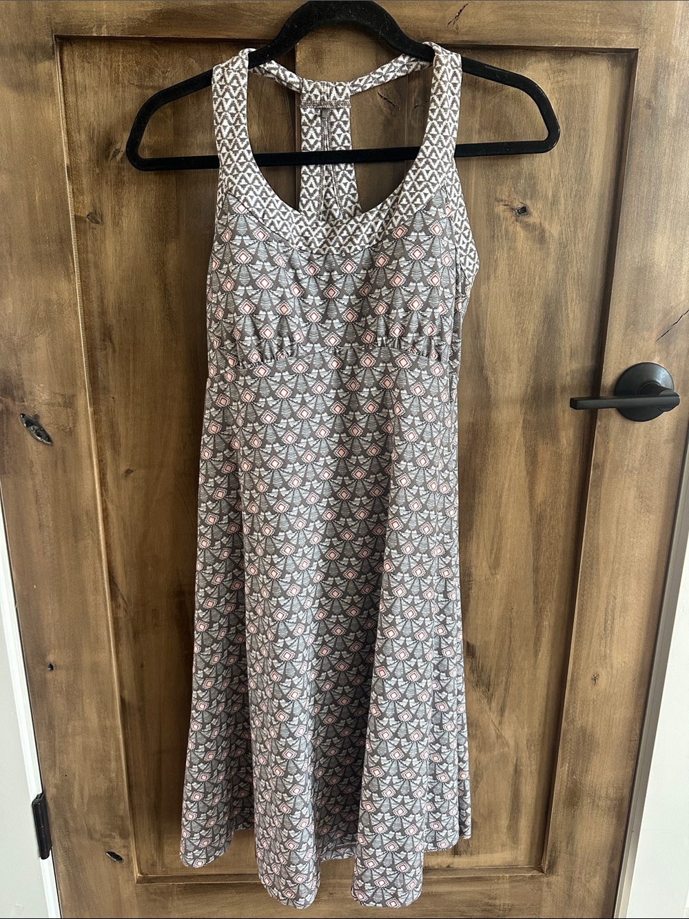 Prana Women’s Sleeveless Patterned Midi athletic dress